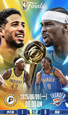 NBA总决赛G2前瞻：雷霆主场背水一战 步行者欲乘胜追击