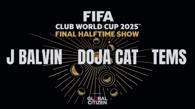 FIFA官宣：三大国际巨星将献艺2025世俱杯决赛中场秀