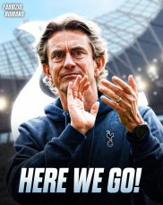 Here We Go！罗马诺确认弗兰克执掌热刺 违约金达1000万英镑