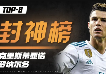足球封神榜No.5：C罗-用进球改写历史的终极射手机器