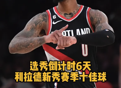 利拉德新秀赛季十佳球