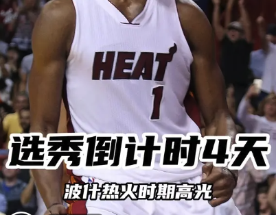选秀倒计时4天：波什热火时期高光集锦