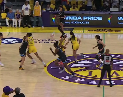 【WNBA】里斯vs火花 狂砍24+16+7赛季最强之战