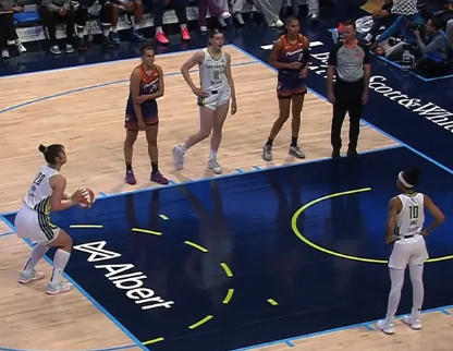 【WNBA】李月汝vs水星 12罚10中创新高贡献12+11