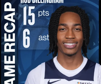 迪林厄姆vs鹈鹕 15+6串联全队