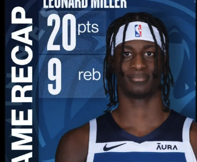 米勒vs鹈鹕 20+9+3攻防一体