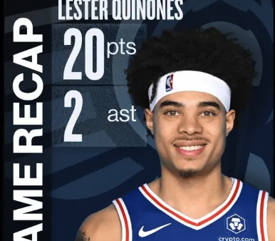 奎诺内斯vs森林狼 替补攻下20分