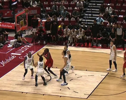 热火vs老鹰第一节比赛集锦