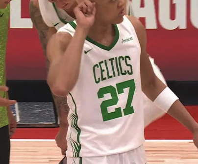 凯尔特人vs灰熊第二节比赛集锦