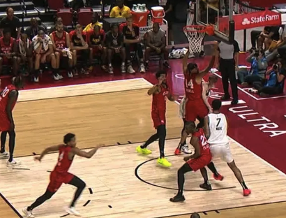 火力全开！贾文特 库克vs老鹰单节14分集锦