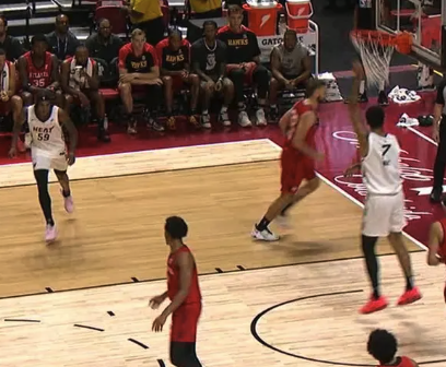 热火vs老鹰第二节比赛集锦