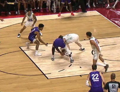 抢断盛宴！黄蜂vs爵士全场8记抢断集锦