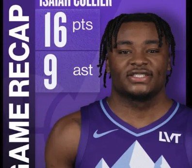 科利尔vs黄蜂 后场发动机！斩获16+9盘活全队