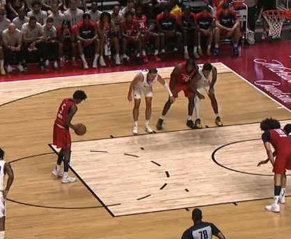 太阳vs奇才第三节比赛集锦