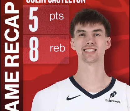 卡斯尔顿12日vs芝加哥公牛 5 分个人集锦