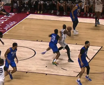 独行侠vs马刺全场8记盖帽集锦