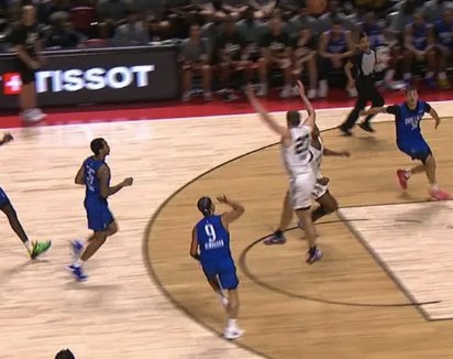 内姆布哈德13日vs圣安东尼奥马刺 2 分个人集锦